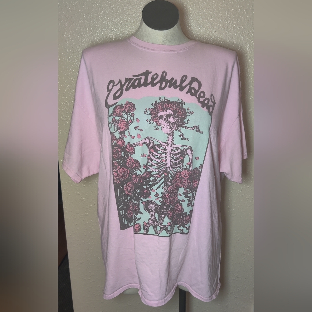 Grateful Dead Bertha Tee Pink XL